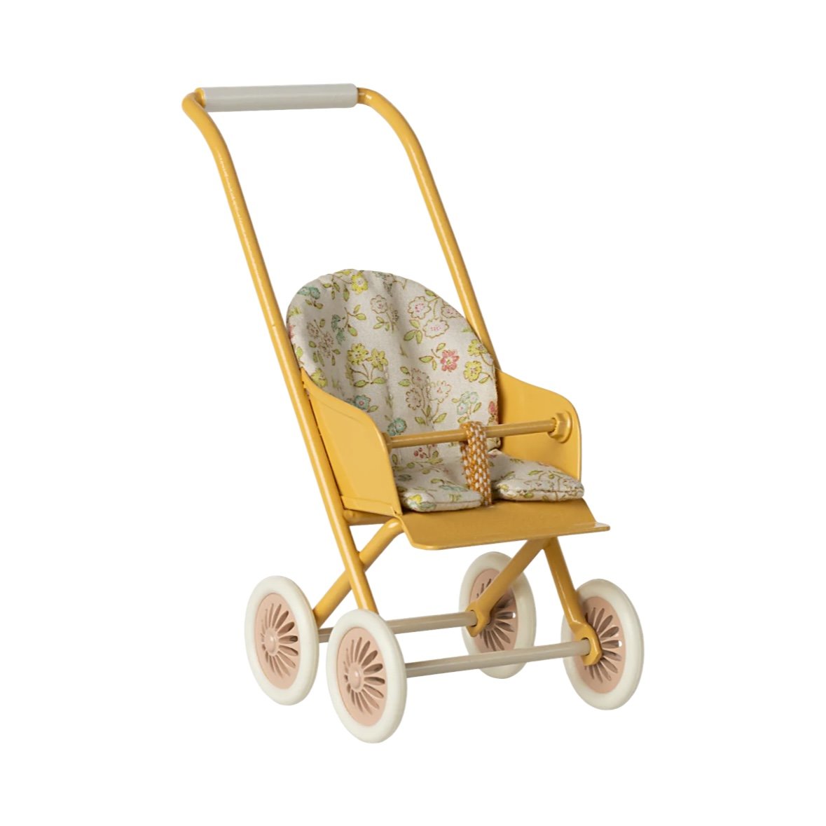 Maileg Stroller, Micro - Yellow *Due April*