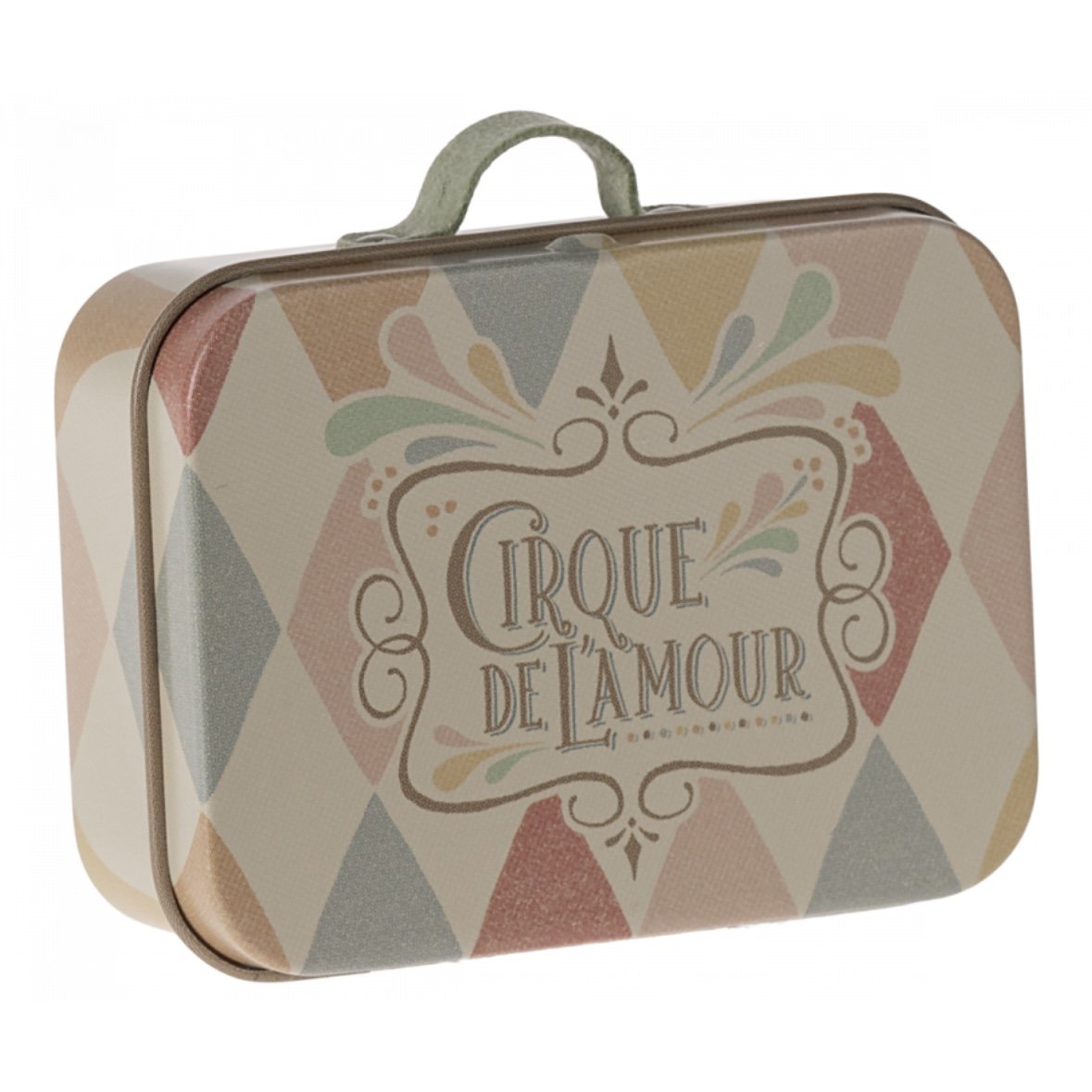 Maileg Suitcase, Micro - Harlequin