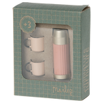 Maileg Thermos and Cups - Soft Coral