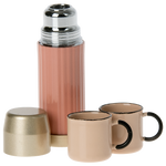 Maileg Thermos and Cups - Soft Coral