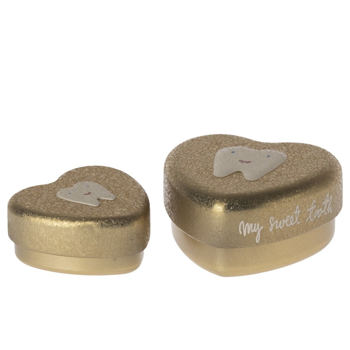 Maileg Tooth Boxes - Gold
