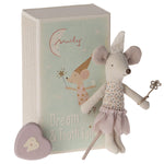 Maileg Tooth Fairy Mouse, Little Sister in Matchbox