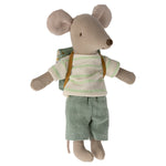 Maileg Tricycle Mouse, Big Brother - Green