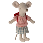 Maileg Tricycle Mouse, Big Sister - Red