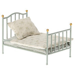 Maileg Vintage Bed, Mouse - Mint