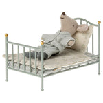 Maileg Vintage Bed, Mouse - Mint