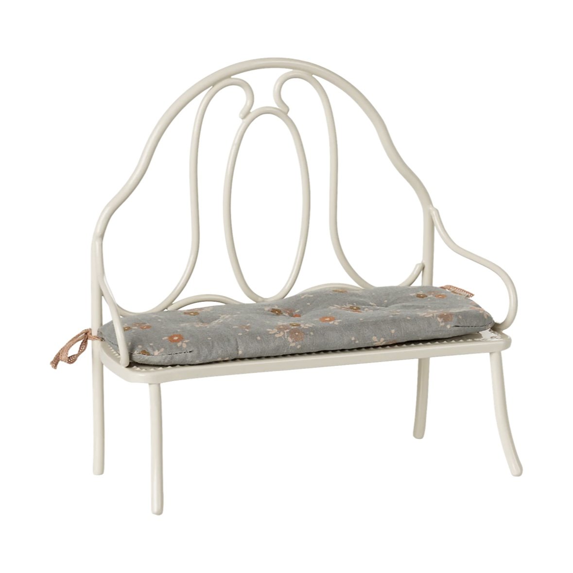 Maileg Vintage Bench, Miniature - Off White *Due June*