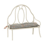 Maileg Vintage Bench, Miniature - Off White *Due June*