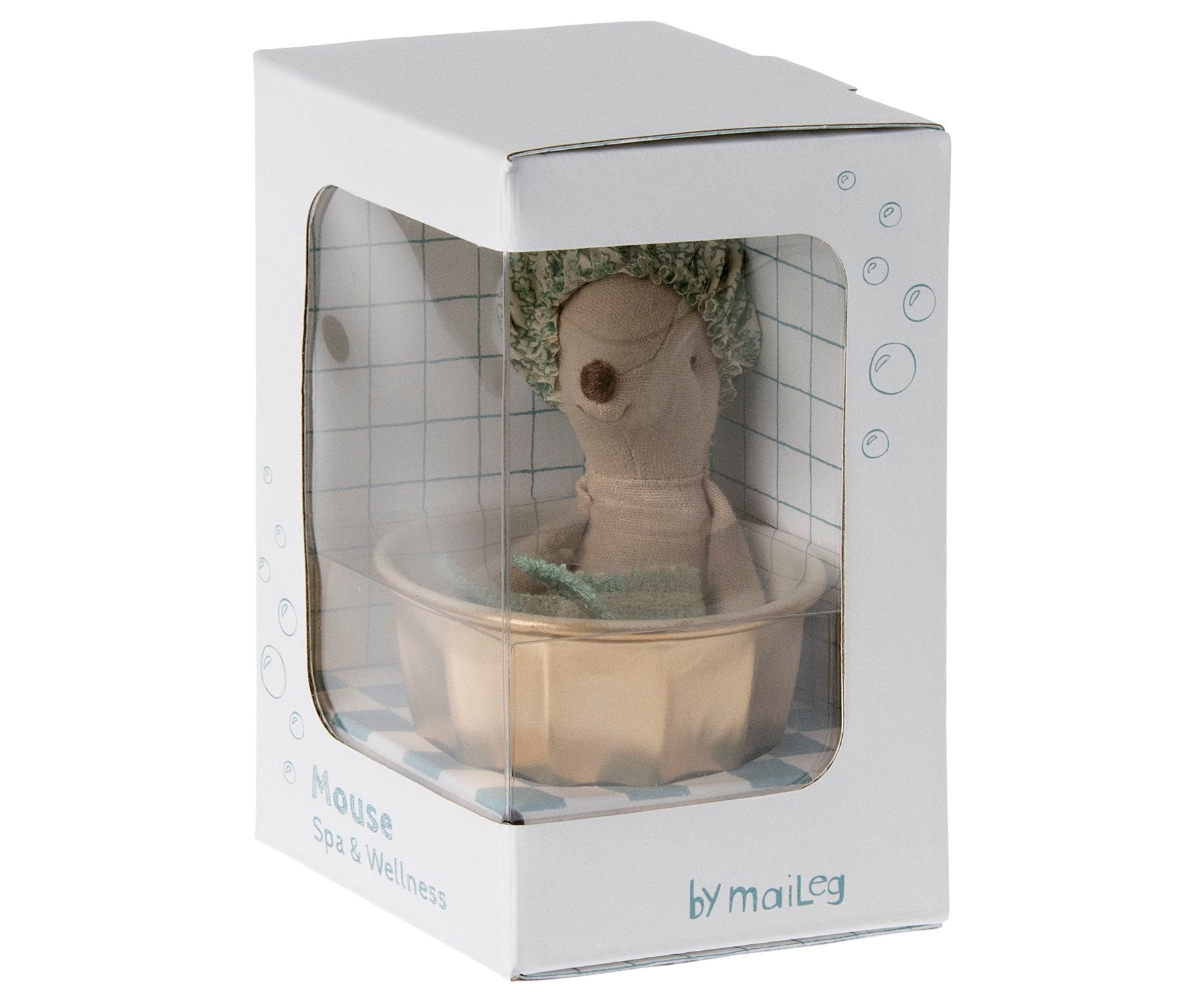 Maileg Wellness Mouse, Big Sister - Mint