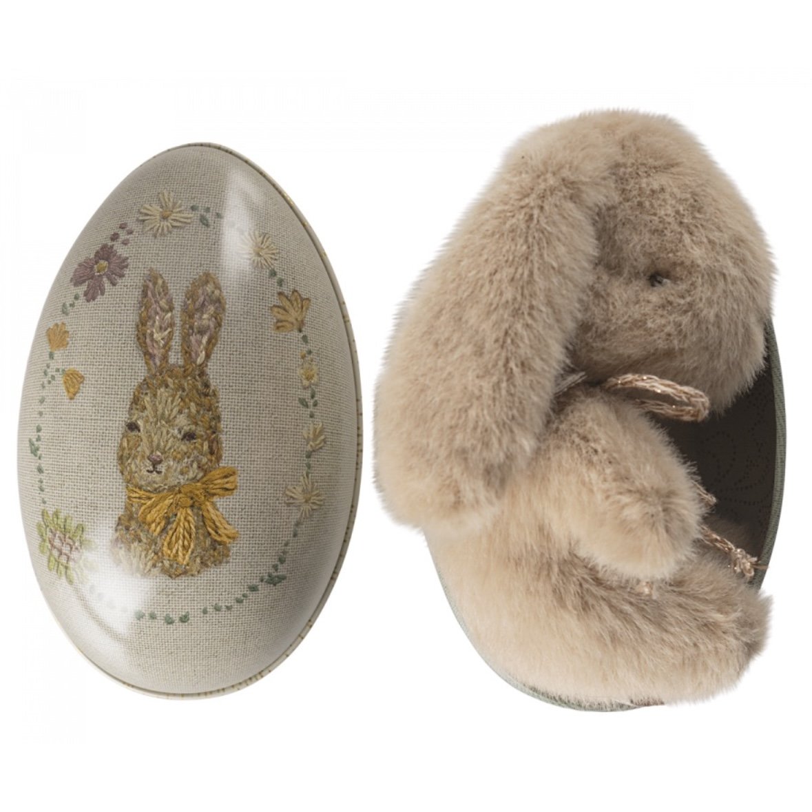 Maileg Bunny Plush, Mini - Cream Peach