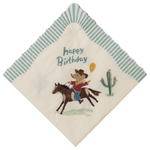 Napkin, Happy Birthday - Cowboy *Due June*