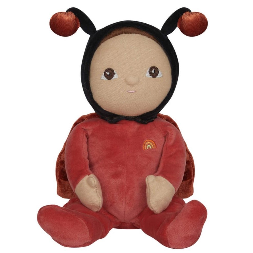 Olli Ella Dinky Dinkum Backyard Buddies - Lola Ladybug *Restock Coming Soon*