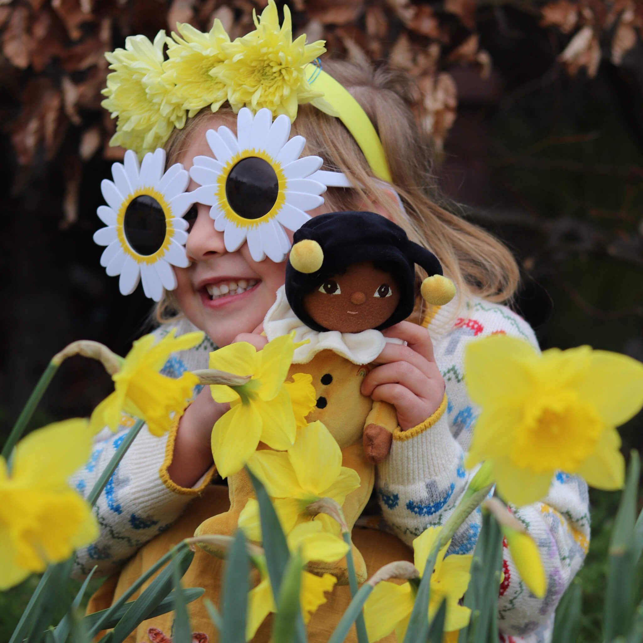 Olli Ella Dinky Dinkum Backyard Buddies - Billie Bumblebee *Restock Coming Soon*