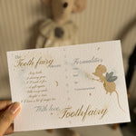 Tooth Fairy Certificate - Blue