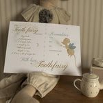 Tooth Fairy Certificate - Blue
