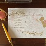 Tooth Fairy Certificate - Pink