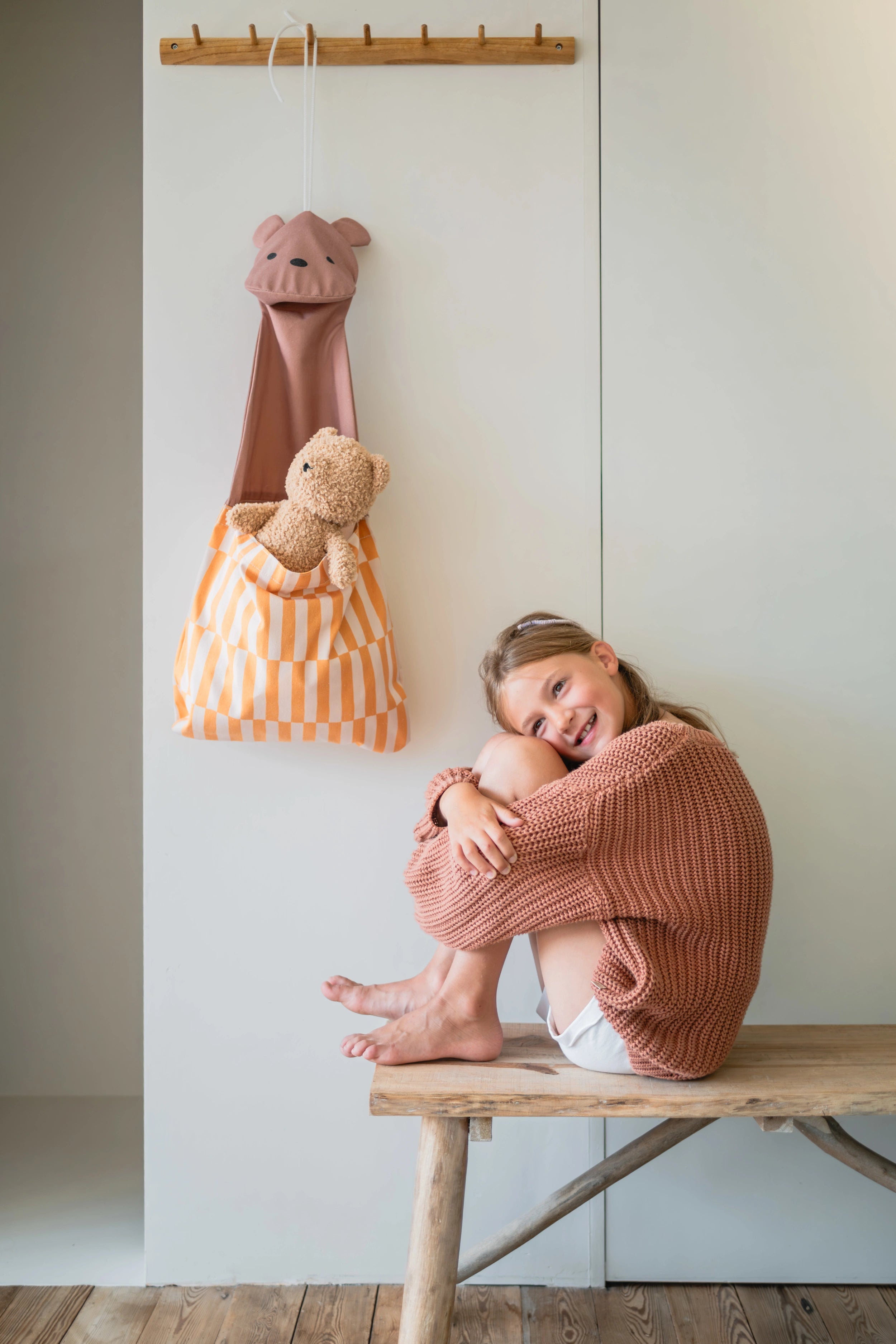Toto Bear bag with teddy and girl