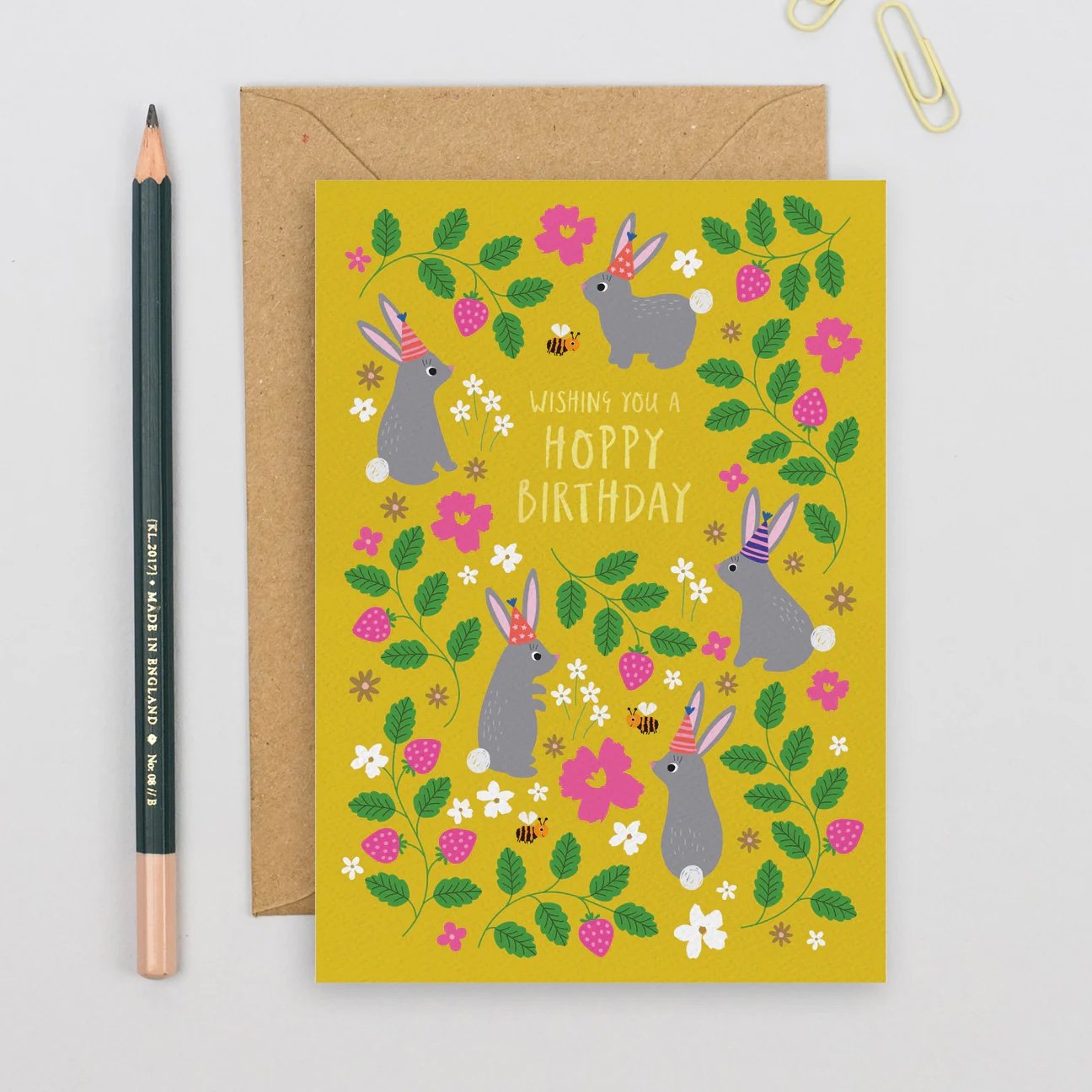 Mifkins Hoppy Birthday Card