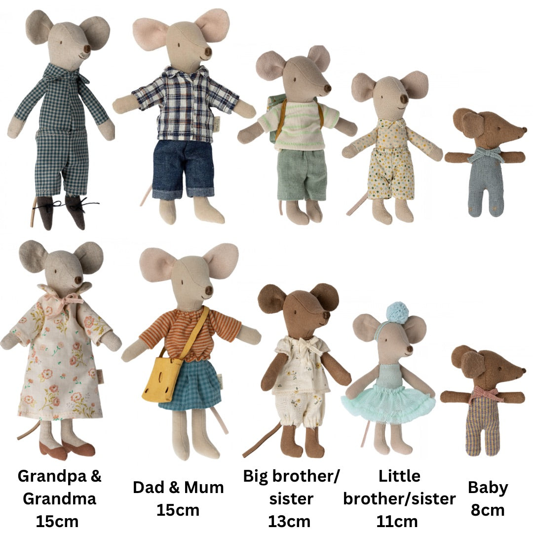 Maileg Size Guide