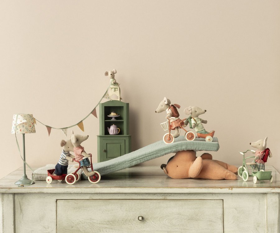 Ready, Set, Pedal… Maileg’s Tricycle Collection!