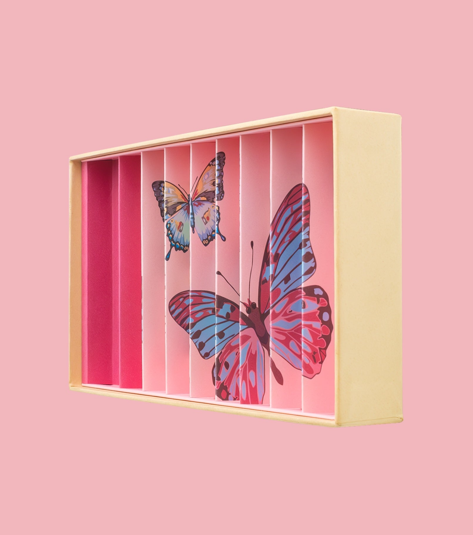 Billes & Co butterfly box to display marbles