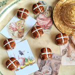 Single Hot Cross Bun by Ratatouille Miniatures *Pre-Order*