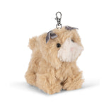 Konges Slojd Beige Cat Animal Bag Charm