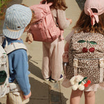 Konges Slojd White Bunny Animal Bag Charm backpacks