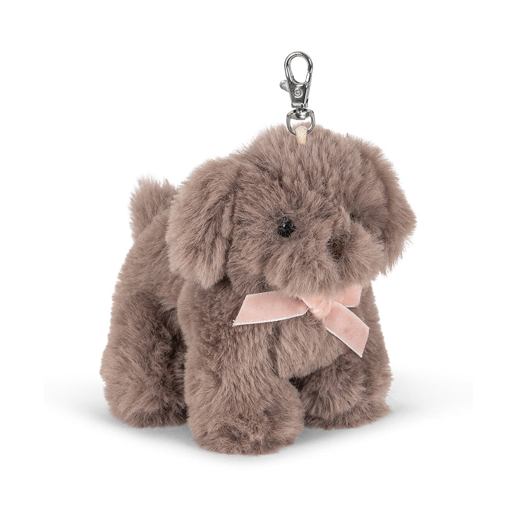 Konges Slojd Brown Puppy  Animal Bag Charm