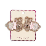 Konges Slojd Bunny Beaded Hair Clip