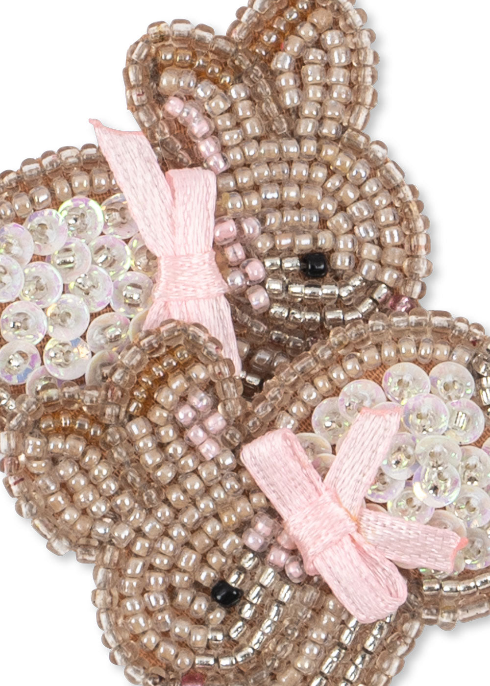 Konges Slojd Bunny Beaded Hair Clip