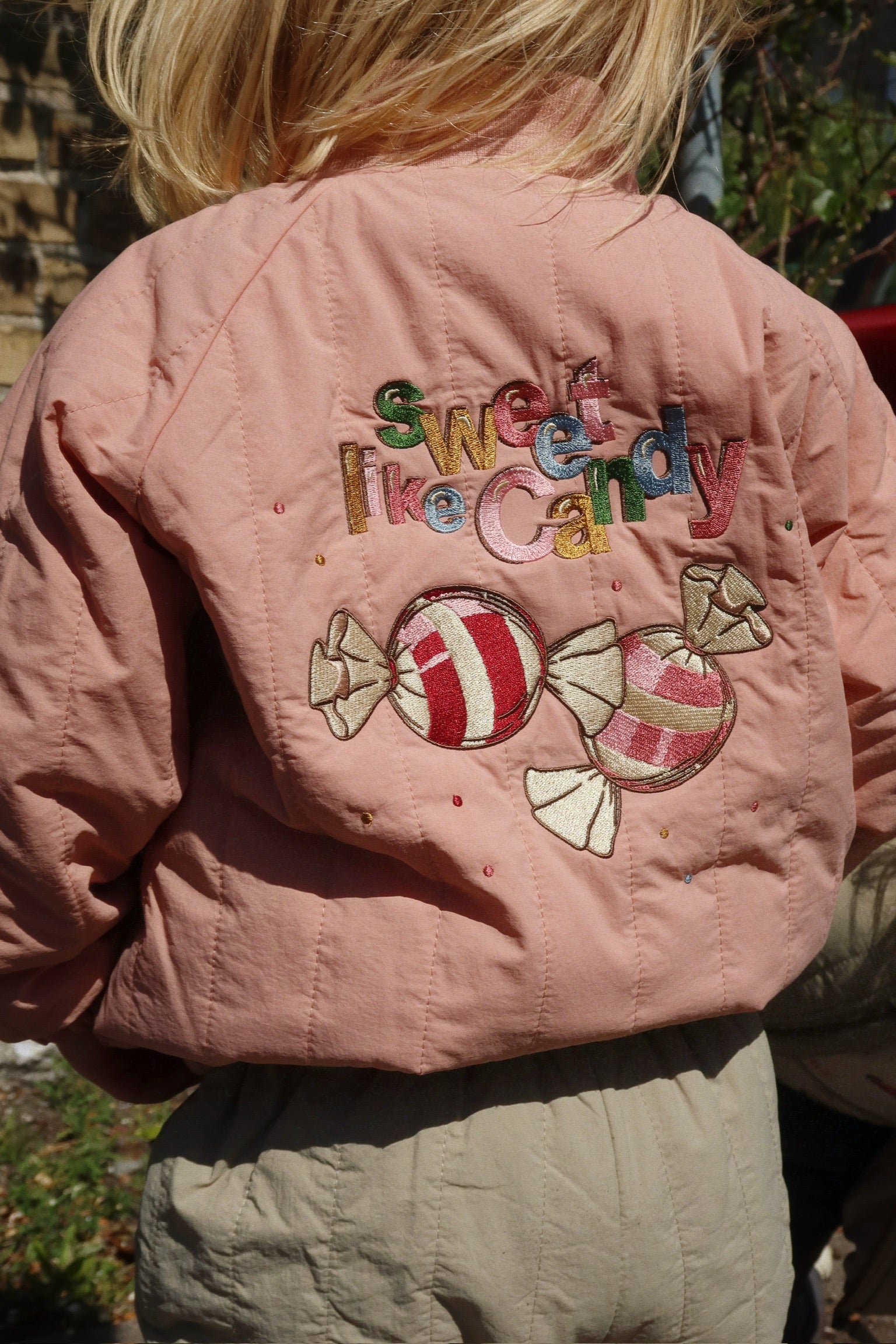 Konges Slojd Juno Bomber Jacket Sweet Like Candy back