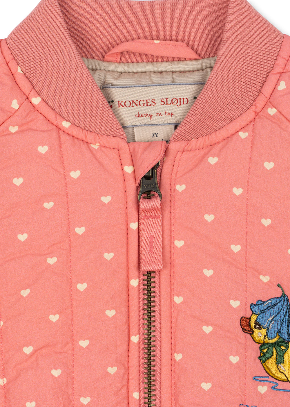 Juno Printed Bomber Jacket - Duckling - Little Wrens Nest