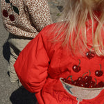 Konges Slojd Juno Printed Sequin Bomber Jacket Leo