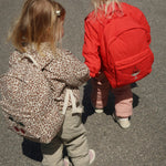 Konges Slojd Juno Printed Sequin Bomber Jacket Leo and rucksack