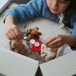 Child playing with Konges Sløjd My Tiny Kitchen