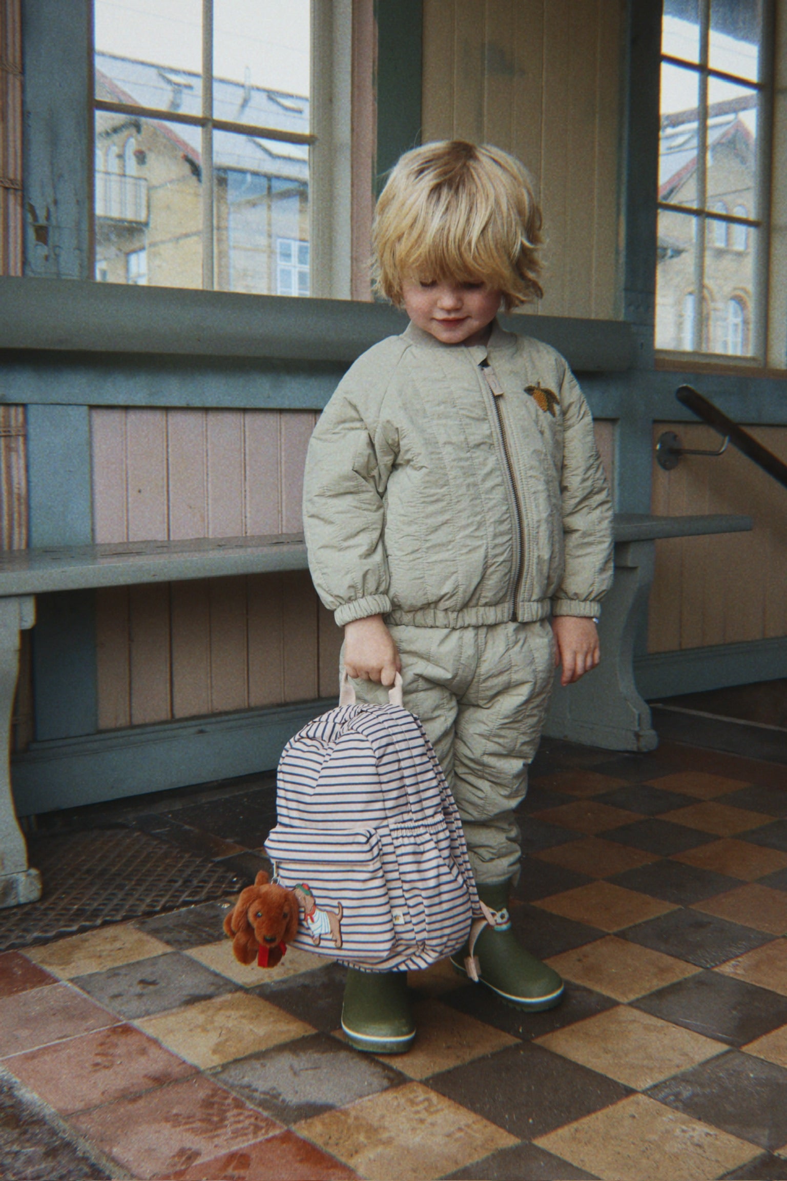Nohr Mini Backpack - Stripe - Little Wrens Nest