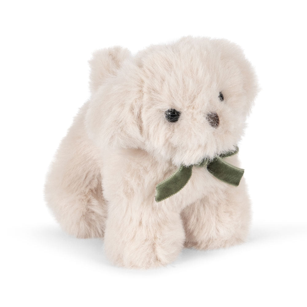 Konges Slojd Off White Puppy Animal Bag Charm