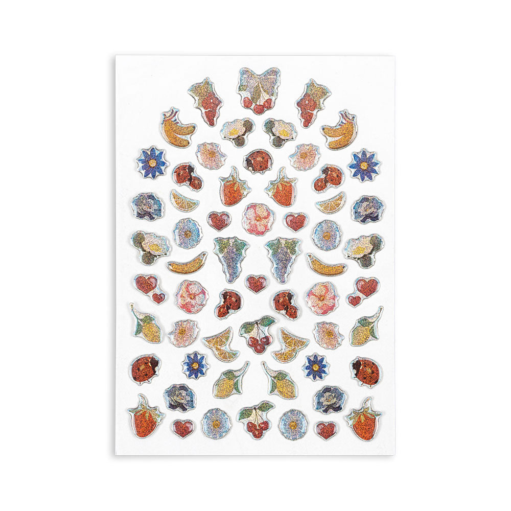 Konges Slojd Puffy Stickers Ladybird sheet
