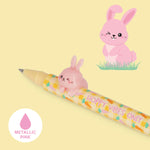 Legami Hoppy Easter Lovely Friends Gel Pens pink