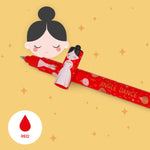 Legami Set Of 3 Erasable Pens The Nutcracker Red