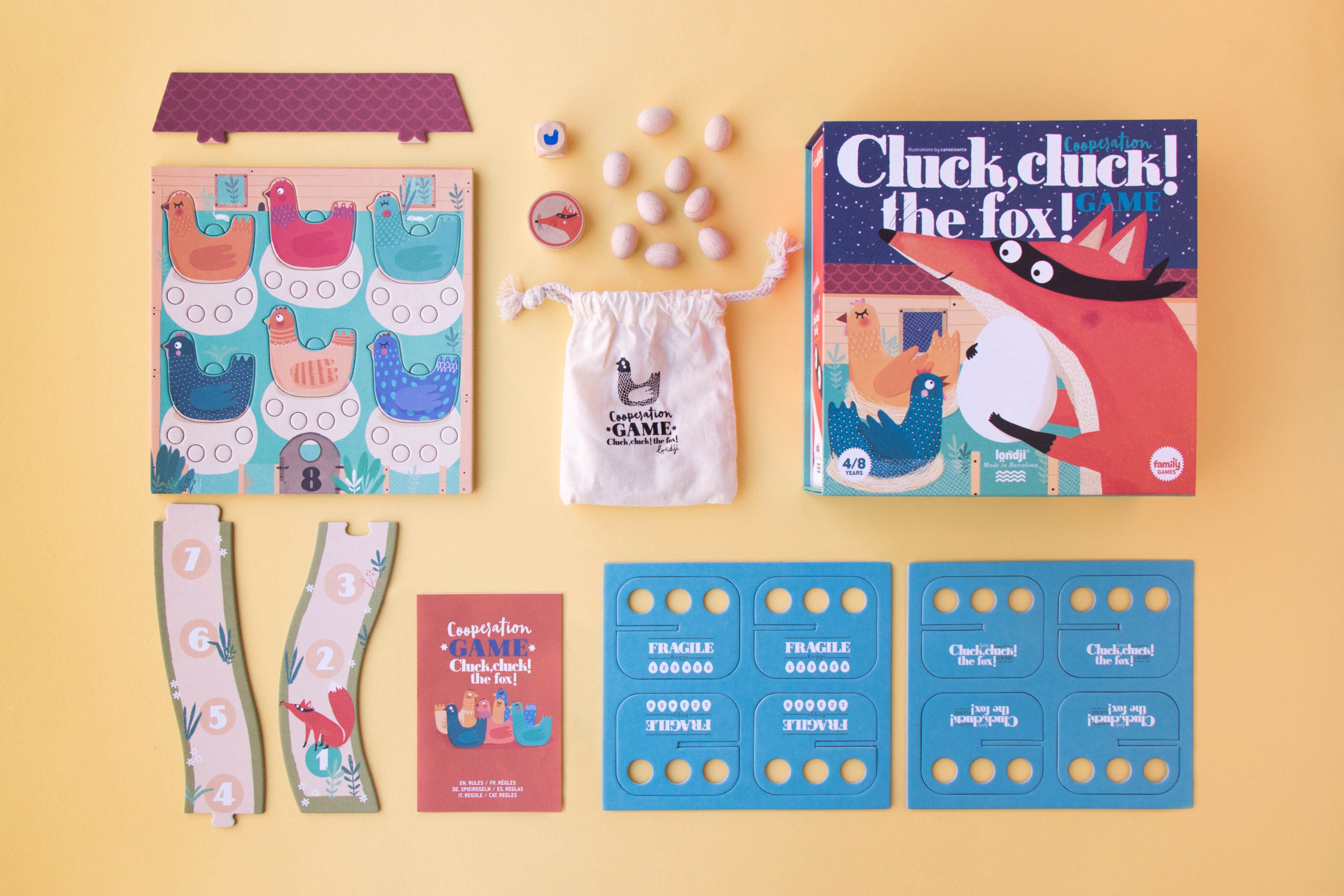 Londji Family Game Cluck Cluck The Fox
