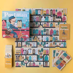 Londji Family Game Postman on a beige background