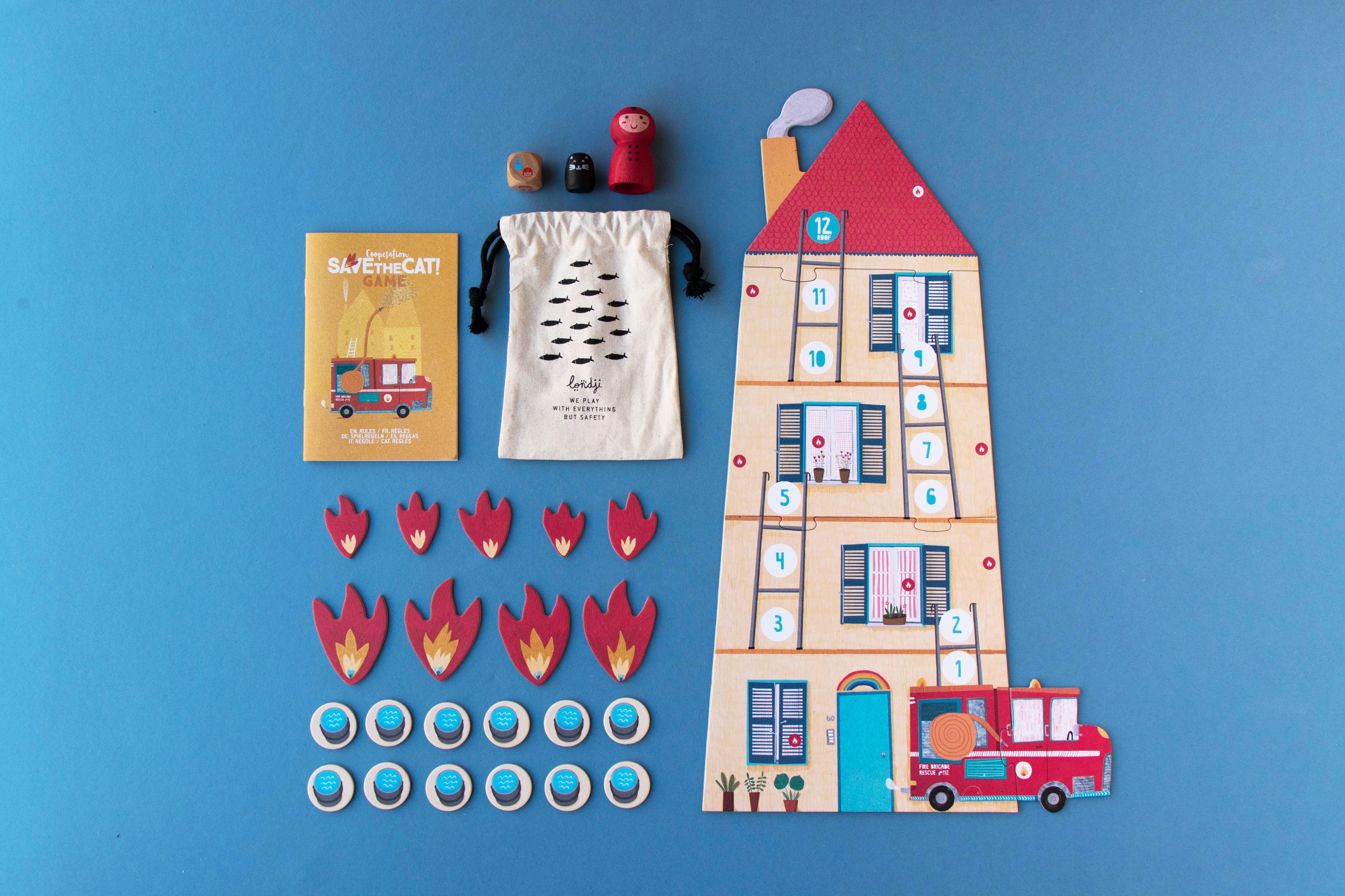 Londji Family Game Save the Cat pieces