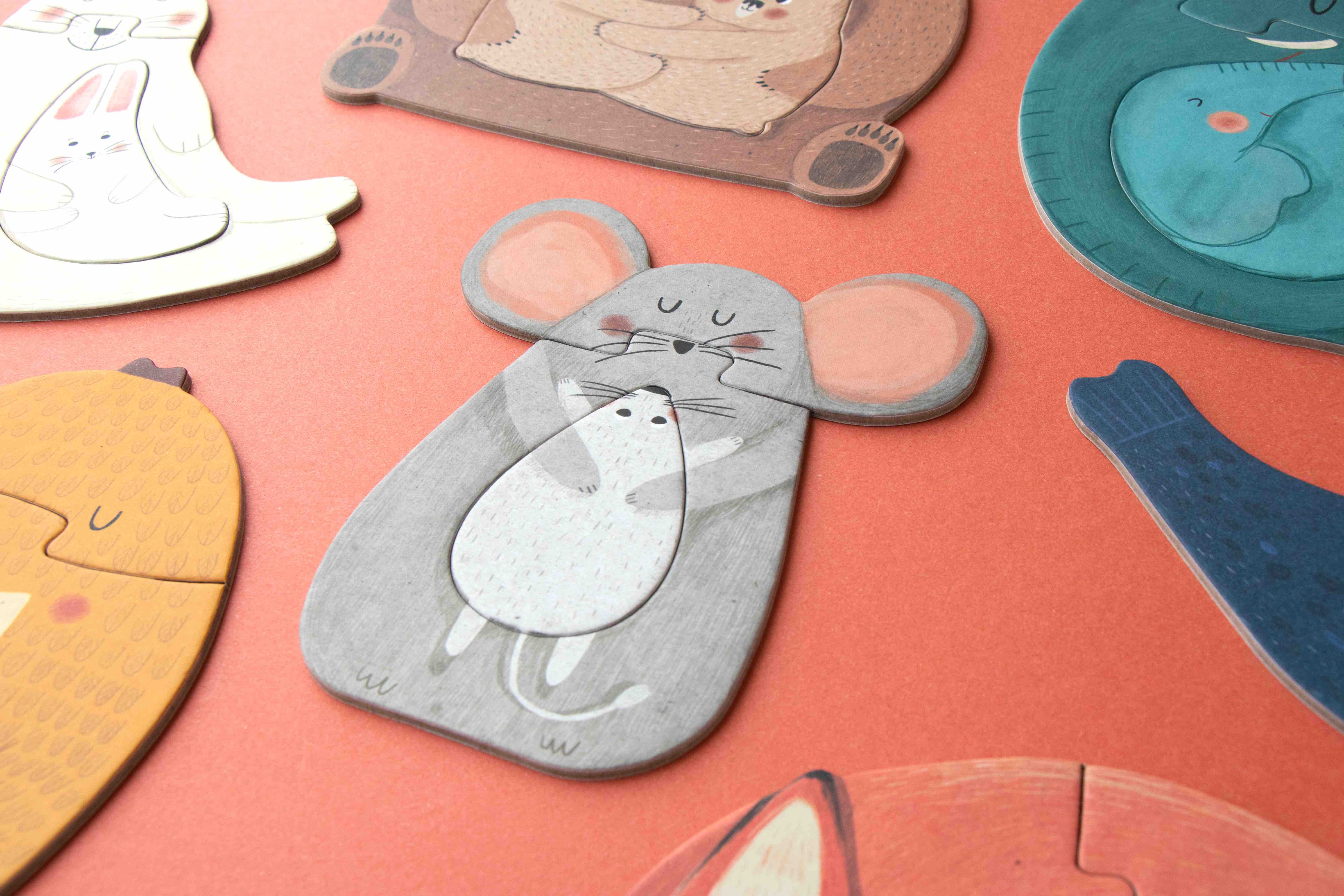 Londji Mama puzzle Mouse