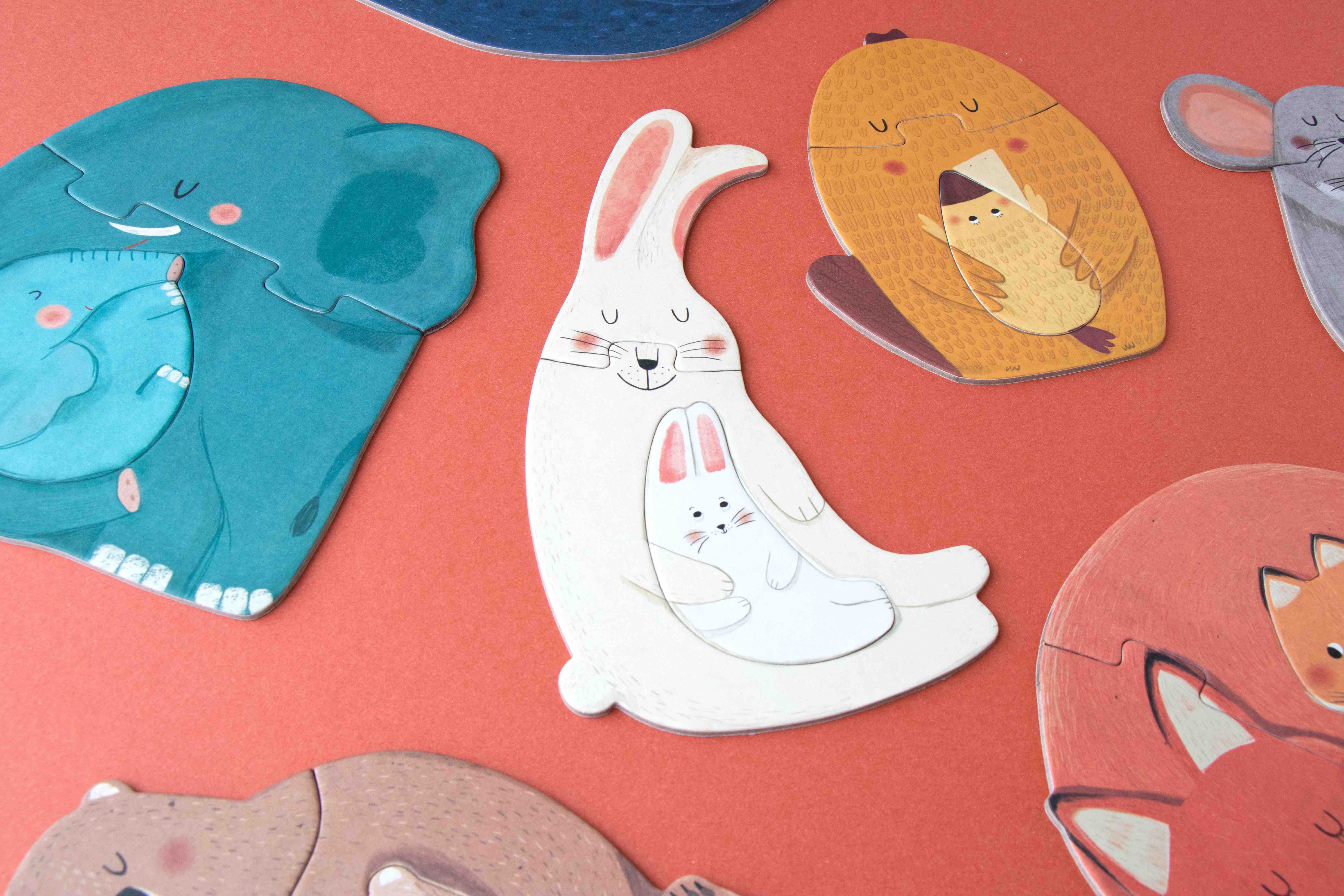 Londji Mama puzzle rabbit