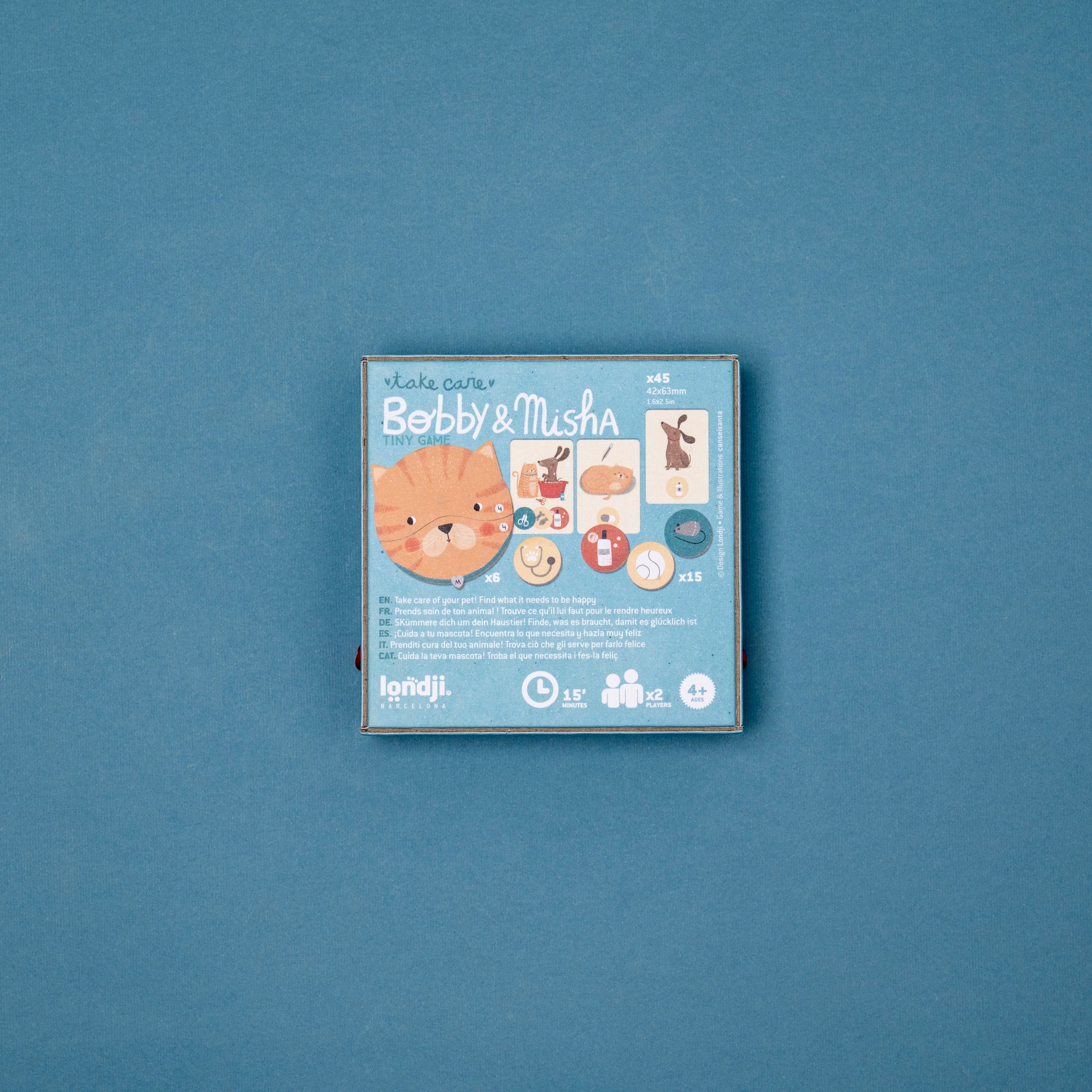 Londji Tiny Game Bobby & Misha box