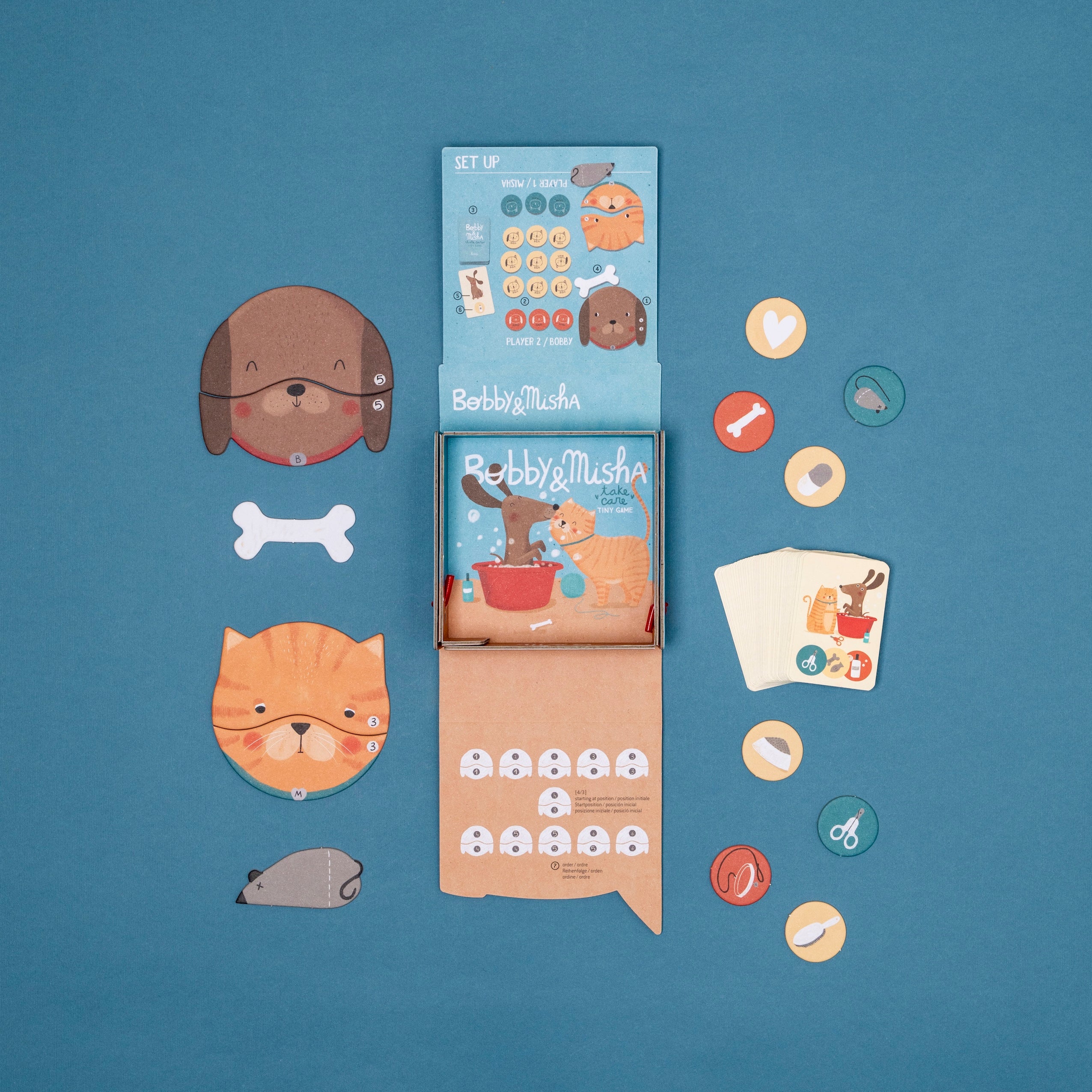 Londji Tiny Game Bobby & Misha pieces