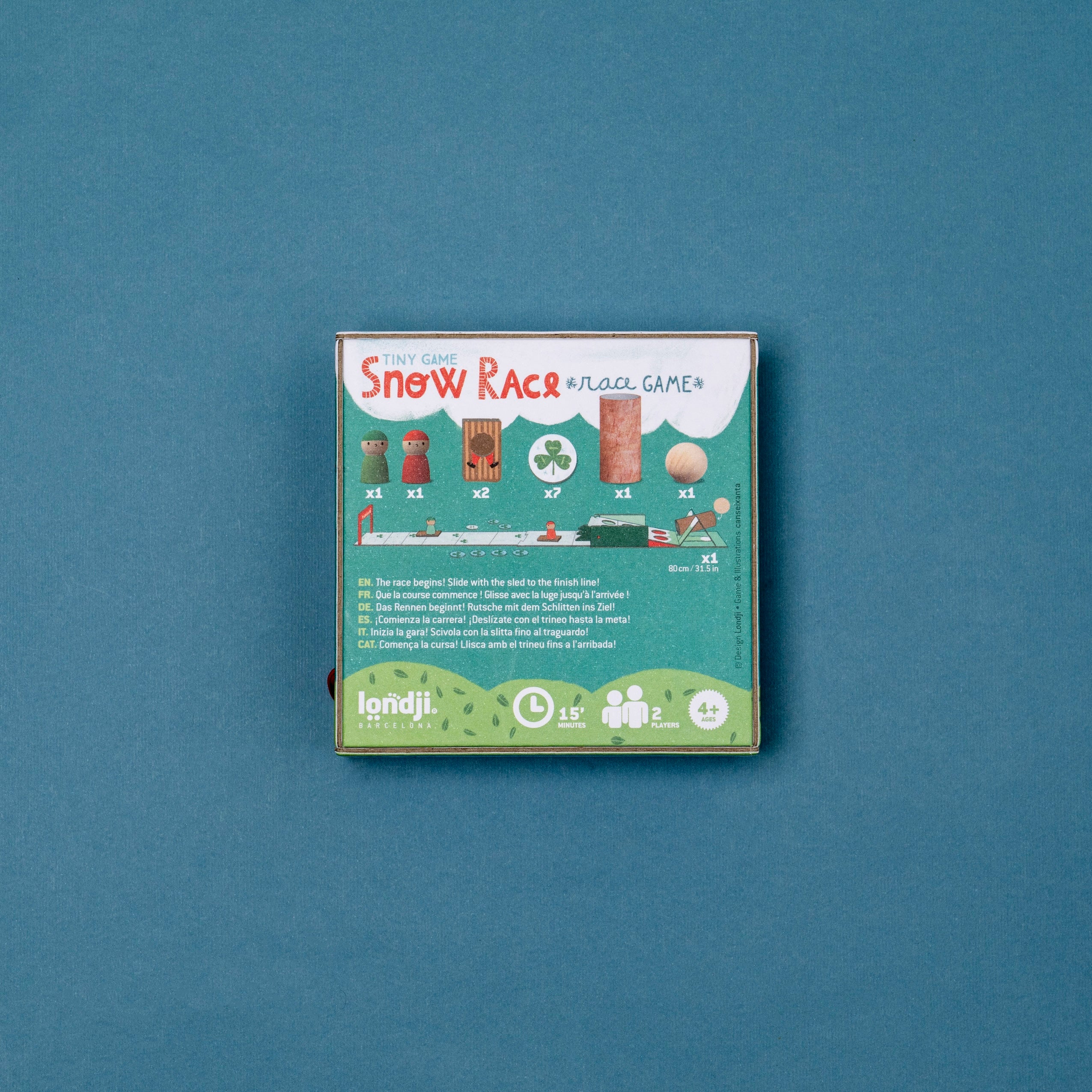 Londji Tiny Game Snow Race box
