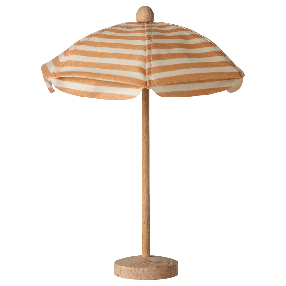 Maileg Beach Umbrella Mouse Soft Coral